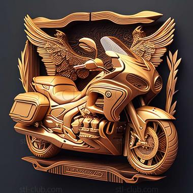 3D model Honda Gold Wing (STL)